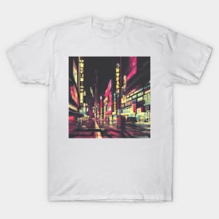 Tokyo Neon - Night Scenario - Cool T-Shirt